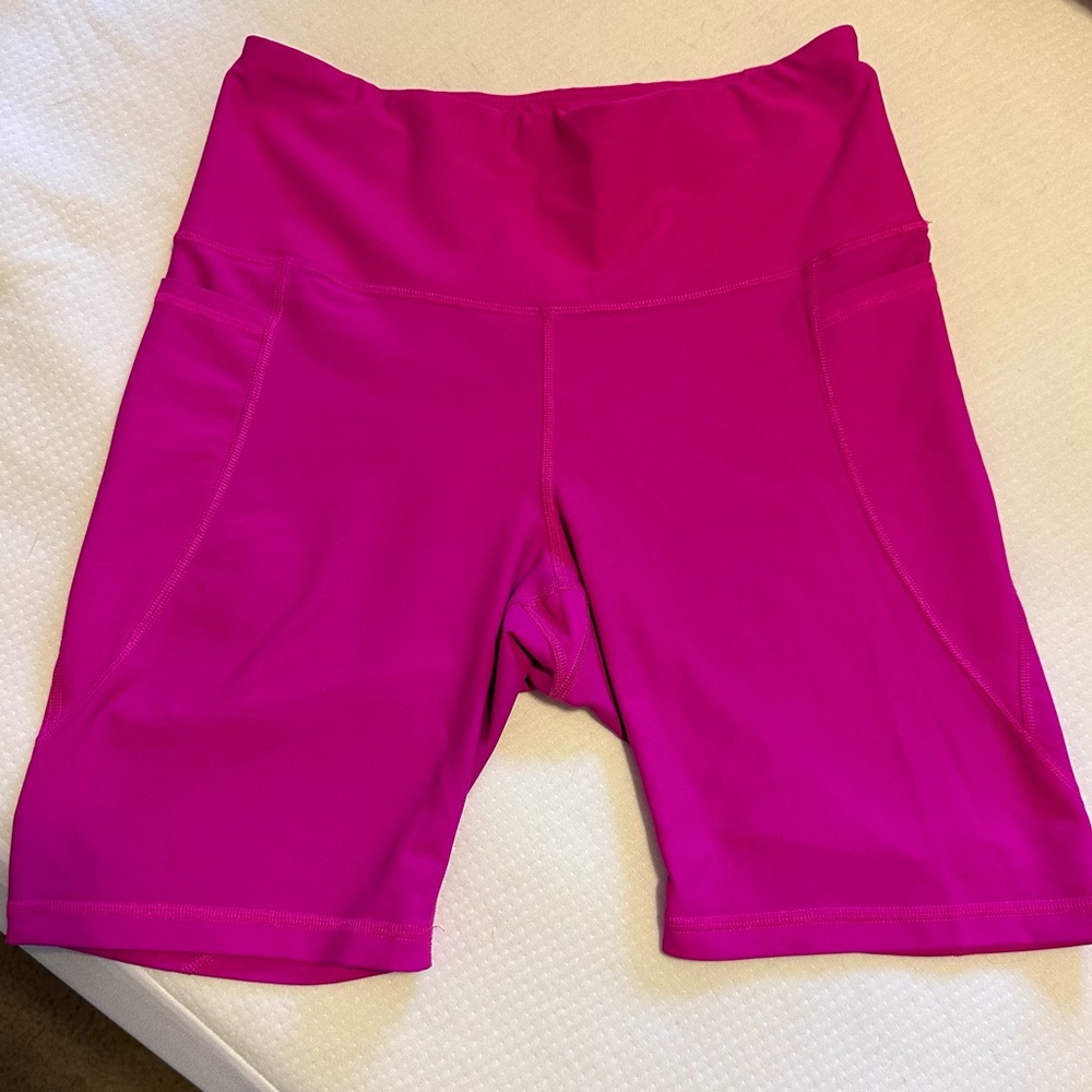 Old Navy pink active shorts
